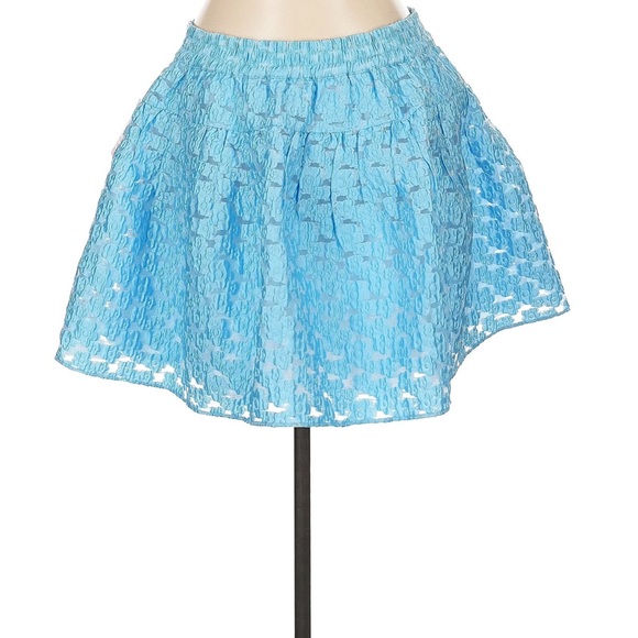 Buddy Love Hyacinth Blue Cutie Crop & Skirt Set Women’s Large - Picture 6 of 9